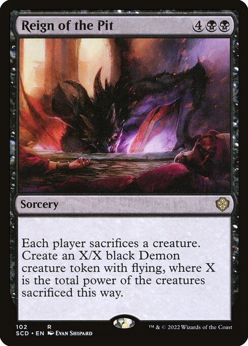 Reign of the Pit (102) - Starter Commander Decks - Game On