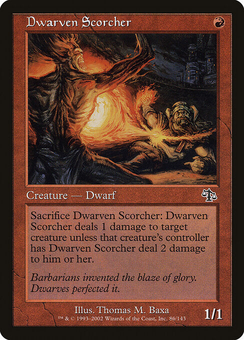 Dwarven Scorcher (86) - Judgment - Game On