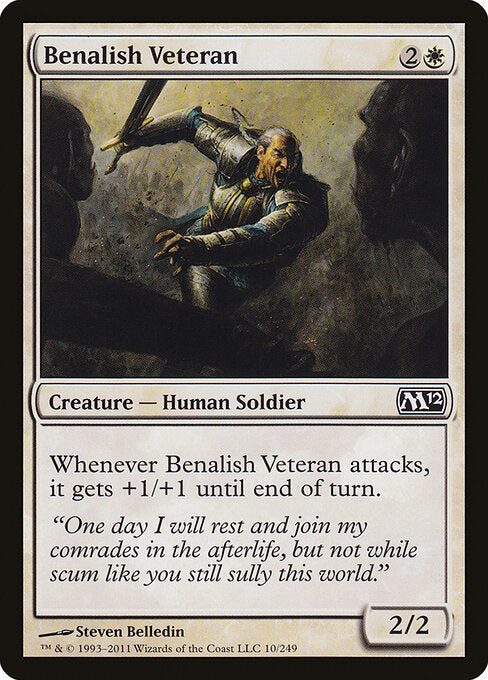 Benalish Veteran (10) - Magic 2012 - Game On