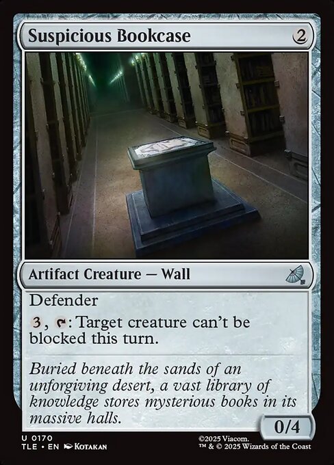 Suspicious Bookcase (170) (Foil) - Avatar: The Last Airbender Eternal - Game On