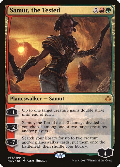 Samut, the Tested (144) (Foil) - Hour of Devastation - Game On