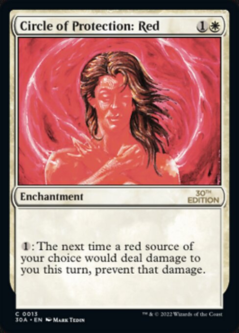 Circle of Protection: Red (13) - 30th Anniversary Edition - Game On