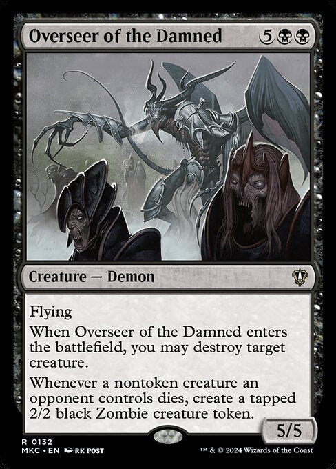 Overseer of the Damned (132) - Murders at Karlov Manor Commander - Game On