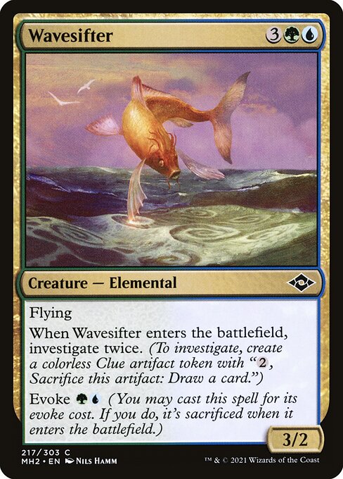 Wavesifter (217) (Foil) - Modern Horizons 2 - Game On