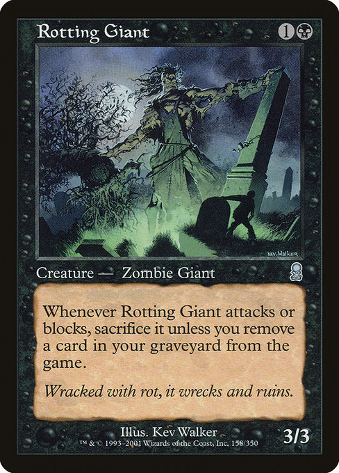 Rotting Giant (158) (Foil) - Odyssey - Game On