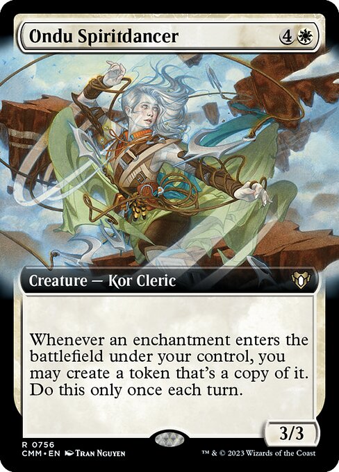 Ondu Spiritdancer (756) - EXTENDED ART - Commander Masters - Game On