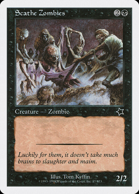 Scathe Zombies (87) - Starter 1999 - Game On