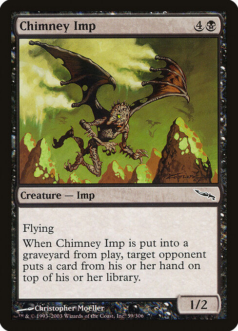 Chimney Imp (59) (Foil) - Mirrodin - Game On