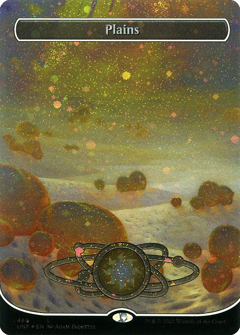 Plains (486) - FULL ART (Foil) - Unfinity - Game On