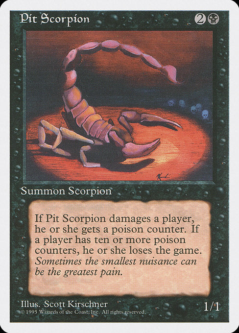 Pit Scorpion (153) - Fourth Edition - Game On