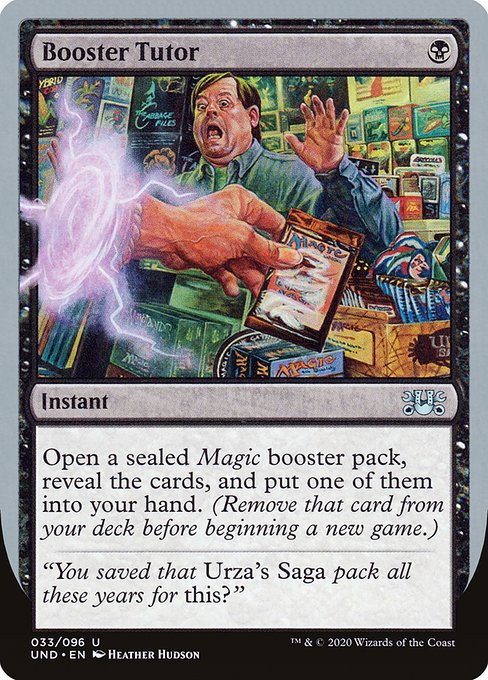 Booster Tutor (33) - Unsanctioned - Game On