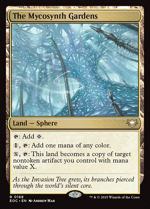 The Mycosynth Gardens (168) - Edge of Eternities Commander - Game On