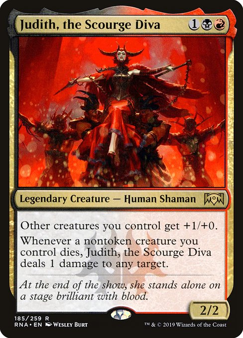 Judith, the Scourge Diva (185) - Ravnica Allegiance - Game On