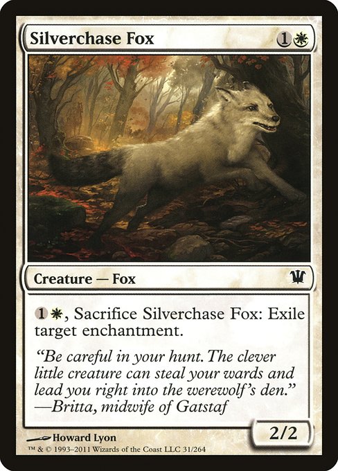 Silverchase Fox (31) (Foil) - Innistrad - Game On