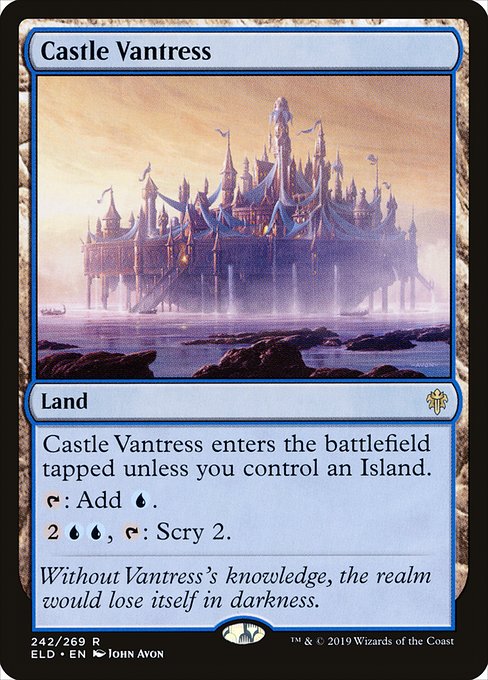 Castle Vantress (242) (Foil) - Throne of Eldraine - Game On