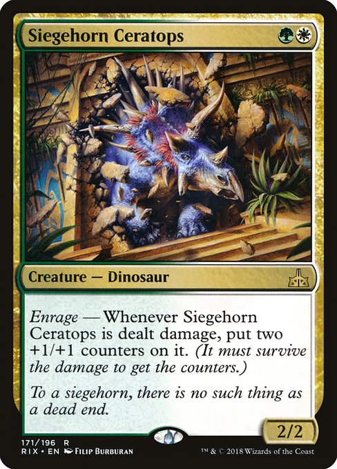 Siegehorn Ceratops (171) - Rivals of Ixalan - Game On