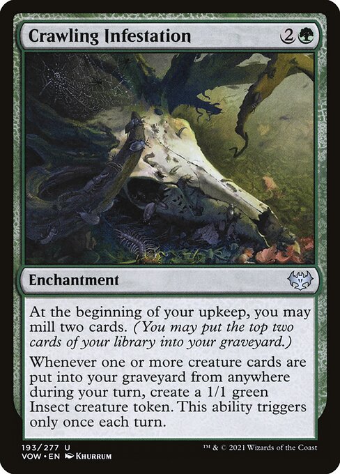 Crawling Infestation (193) - Innistrad: Crimson Vow - Game On