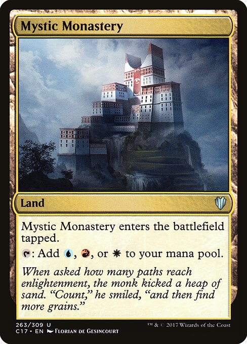 Mystic Monastery (263) - Commander 2017 - Game On