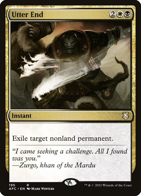 Utter End (195) - Forgotten Realms Commander - Game On