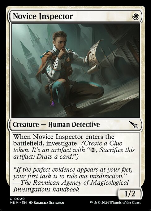 Novice Inspector (29) (Foil) - Murders at Karlov Manor - Game On
