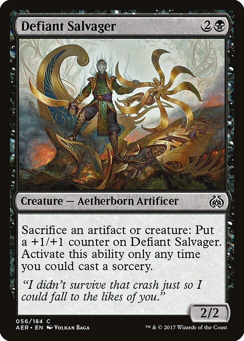 Defiant Salvager (56) (Foil) - Aether Revolt - Game On