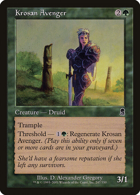 Krosan Avenger (247) (Foil) - Odyssey - Game On