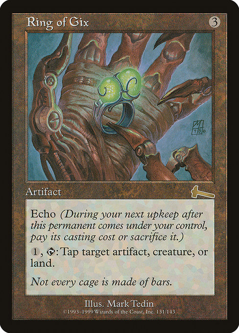 Ring of Gix (131) (Foil) - Urza's Legacy - Game On