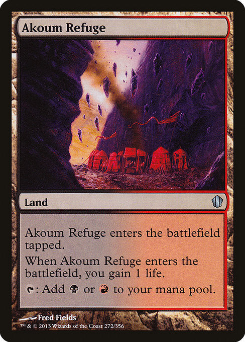 Akoum Refuge (272) - Commander 2013 - Game On