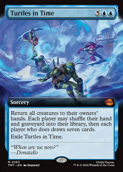 Turtles in Time (263) - EXTENDED ART - Teenage Mutant Ninja Turtles - Game On