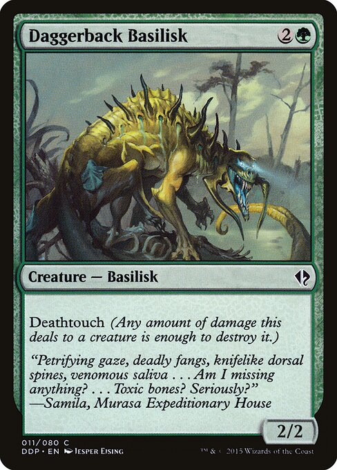 Daggerback Basilisk (11) - Duel Decks: Zendikar vs. Eldrazi - Game On