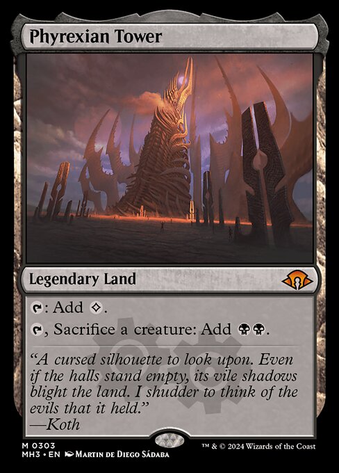 Phyrexian Tower (303) - Modern Horizons 3 - Game On
