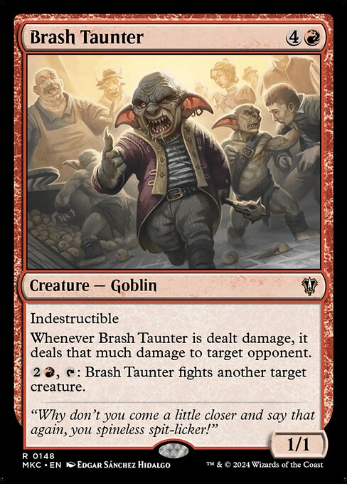 Brash Taunter (148) - Murders at Karlov Manor Commander - Game On