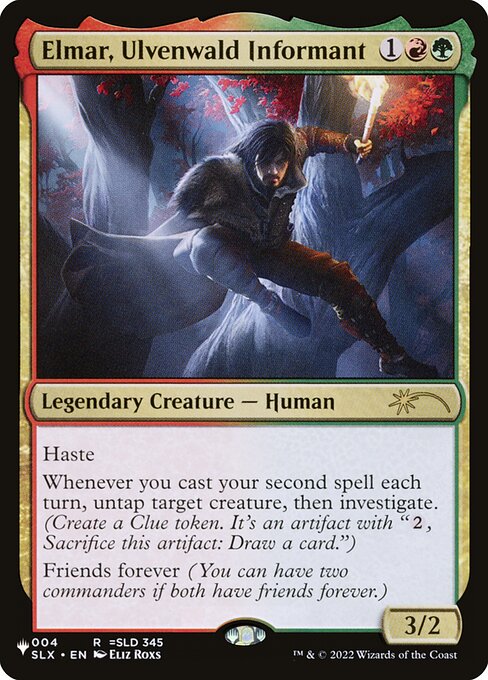 Elmar, Ulvenwald Informant (SLX-4) - The List - Game On