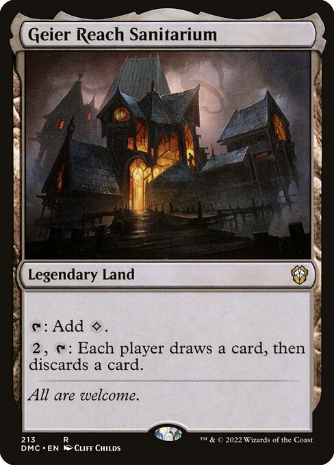 Geier Reach Sanitarium (213) - Dominaria United Commander - Game On