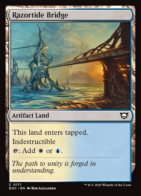 Razortide Bridge (171) - Edge of Eternities Commander - Game On