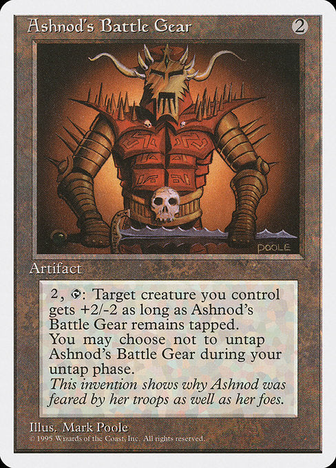 Ashnod's Battle Gear (296) - Fourth Edition - Game On