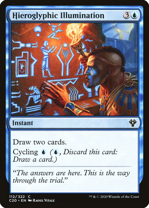 Hieroglyphic Illumination (112) - Commander 2020 - Game On