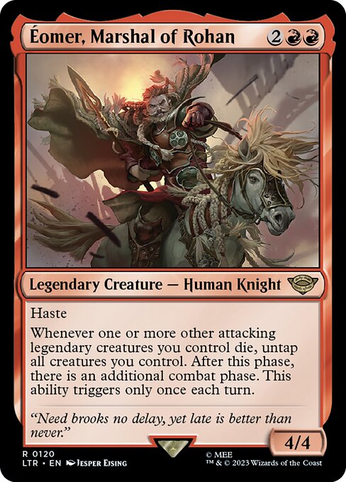 Éomer, Marshal of Rohan (120) (Foil) - The Lord of the Rings: Tales of Middle-earth - Game On