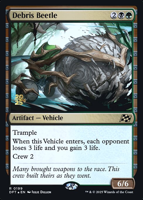 Debris Beetle (199s) (Foil) - Aetherdrift Promos - Game On