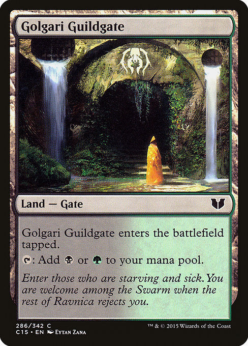 Golgari Guildgate (286) - Commander 2015 - Game On