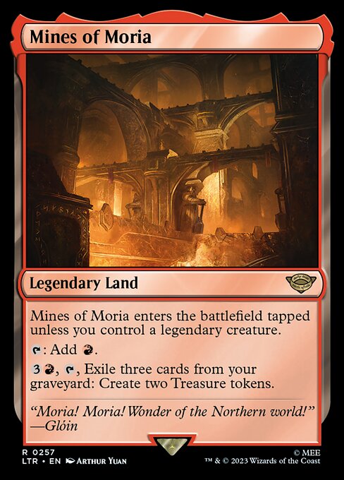 Mines of Moria (257) (Foil) - The Lord of the Rings: Tales of Middle-earth - Game On