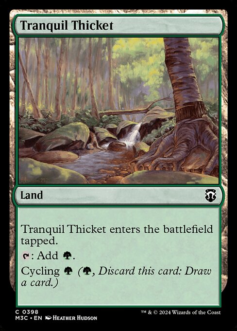 Tranquil Thicket (398) - Modern Horizons 3 Commander - Game On