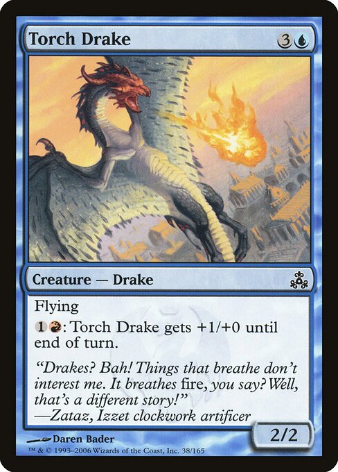 Torch Drake (38) (Foil) - Guildpact - Game On