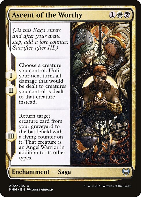 Ascent of the Worthy (202) (Foil) - Kaldheim - Game On