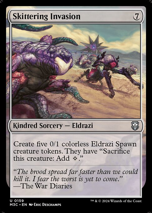Skittering Invasion (159) - Modern Horizons 3 Commander - Game On