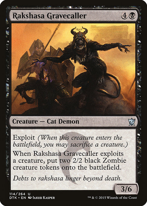 Rakshasa Gravecaller (114) - Dragons of Tarkir - Game On