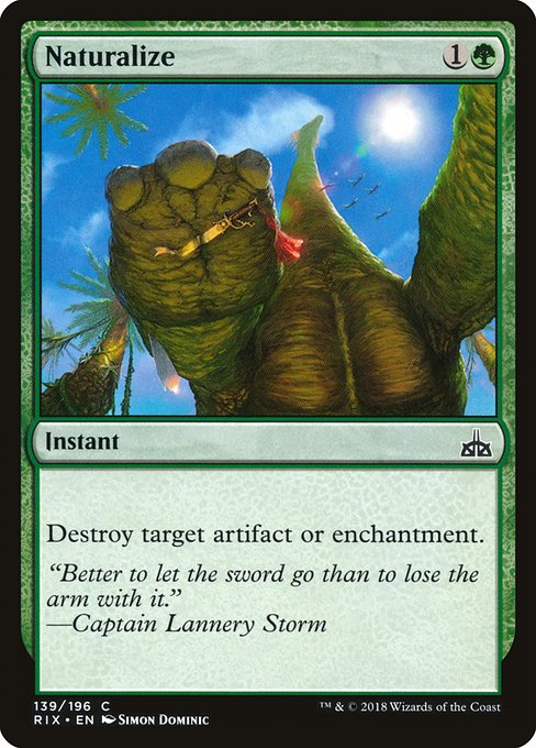 Naturalize (139) - Rivals of Ixalan - Game On