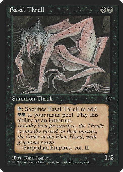 Basal Thrull (34a) - Fallen Empires - Game On