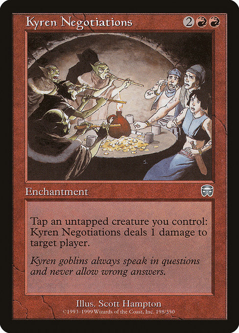 Kyren Negotiations (198) - Mercadian Masques - Game On