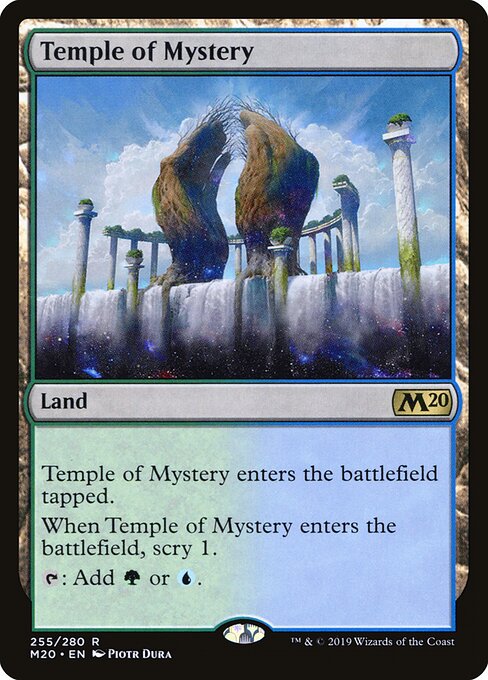 Temple of Mystery (255) - Core Set 2020 - Game On